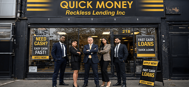 Reckless Lending: You Could Lose Everything