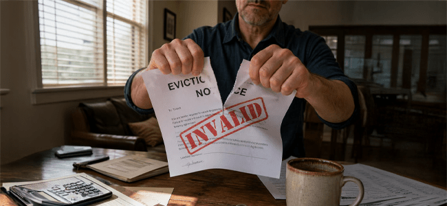 One Bad Letter and Your Eviction Falls Apart