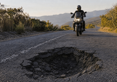 A Pothole Causes You to Crash. Can You Sue the Government?